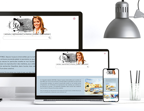 Galerie d'art - Isabelle MARTINEZ